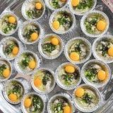  Set 250 cái chén giấy bạc nướng bánh Chén bạc nướng hàu,bánh,tart trứng siêu tiện dụng 