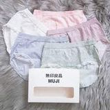  Hộp 5 Quần Lót Nữ Muji Cotton Xuất Nhật 
