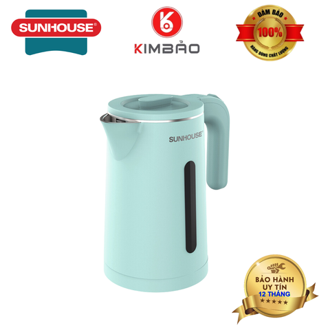  ẤM SIÊU TỐC INOX 2 LỚP 1.8L SUNHOUSE SHD1351 CHÍNH HÃNG 