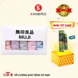  Set 5 Quần Lót Cotton Muji Hộp Trắng Nữ 