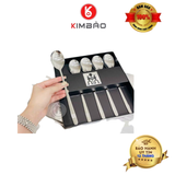  Set 5 Muỗng Inox Zwilling (Dáng Ngắn) 