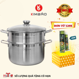  Bộ Nồi Xửng Hấp Inox  Starcook 28cm 