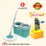  Bộ Lau Nhà Xoay 360 Độ Happy Time Ks-Cl330s 