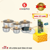  Bộ Nồi Inox Kaisa Villa 6 Món Kv No.6618 