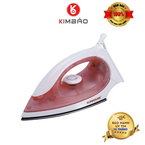  Bàn Ủi Khô Sunhouse Shd1072 Hồng 