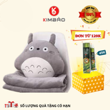  Chăn Gối Gấu Bông Totoro Tròn 3 Trong 1 