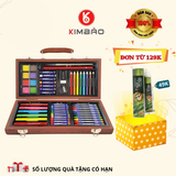  Bộ Màu Vẽ Hộp Gỗ 68 Chi Tiết Quà Tặng Sữa Nan 