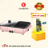  Nồi Lẩu Nướng Hồng Ngoại 2 Ngăn 