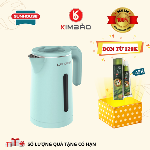  ẤM SIÊU TỐC INOX 2 LỚP 1.8L SUNHOUSE SHD1351 