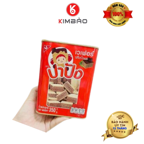  Bánh Xốp Hộp Thiếc Thái Lan 350Gram 