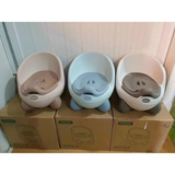  Ghế bô vệ sinh trẻ em Hokori chống chơn trượt có tựa lựng và khay tiện dụng 