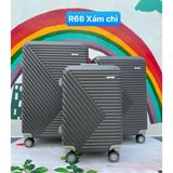  Combo 2 size 20+24 Vali kéo cao cấp siêu nhẹ du lịch nhựa giá tốt 