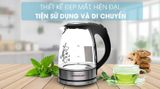  Bình đun siêu tốc thủy tinh Sunhouse 1.7 lít SHD1217 Đen 