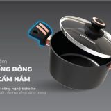  Nồi chống dính Ultra Titanium SUNHOUSE ST2210B 3 size 18cm 20cm 24cm 