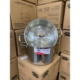  Bộ nồi xửng inox 1 đáy Dura Sunhouse SHG103-28 Chính Hãng 