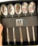 Set 5 Muỗng Inox Zwilling (Dáng Ngắn) 