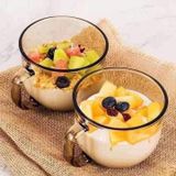  Set 4 Ly Thủy Tinh Hổ Phách 