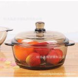  Bộ Nồi Thủy Tinh 1000ml Kèm 4 Bát Ăn Cơm 320ml Chịu Nhiệt Tốt 