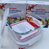  Hộp Thủy Tinh Lock&Lock 1400ml (Hộp Vuông) 