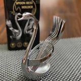  Bộ Thìa Dĩa Kèm Giỏ Đựng Thiên Nga Rapido Bằng Inox 