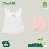  Bộ Sát Nách Bé Gái Bamboo UR 2170 