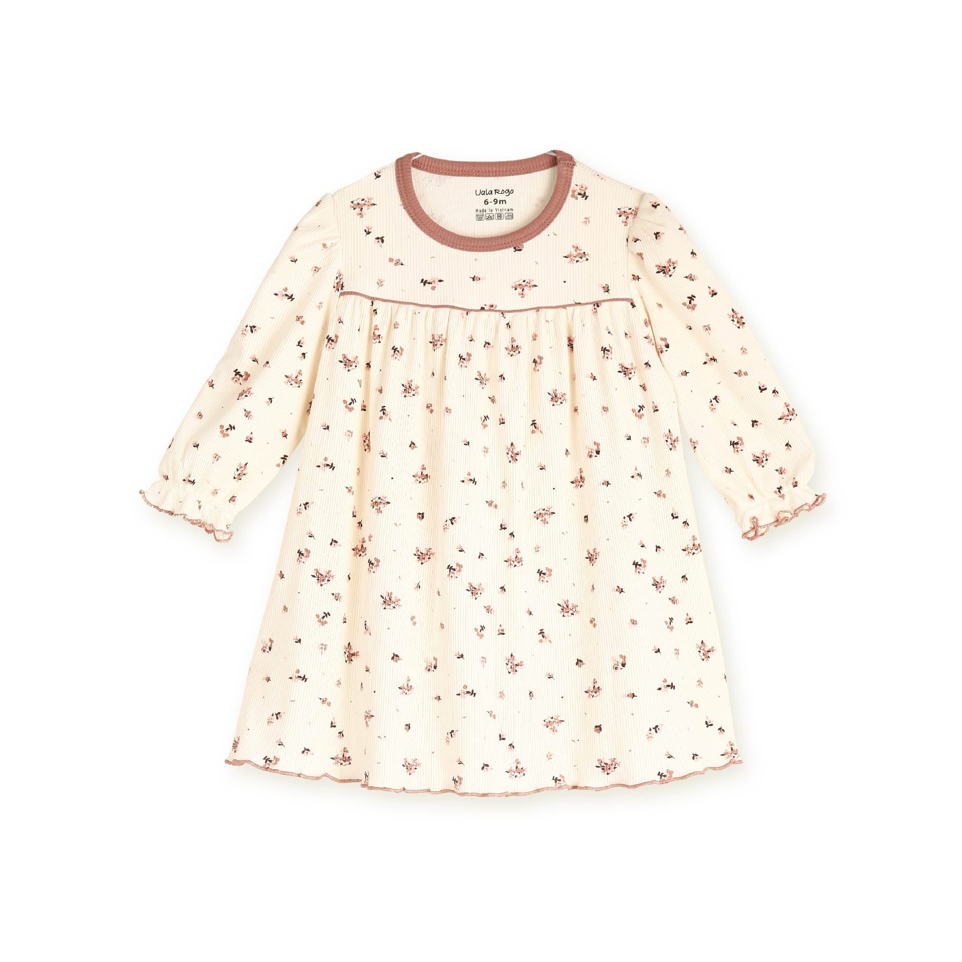 Váy hoa nhí dài tay UR 3981