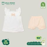  Bộ Sát Nách Bé Gái Bamboo UR 2170 