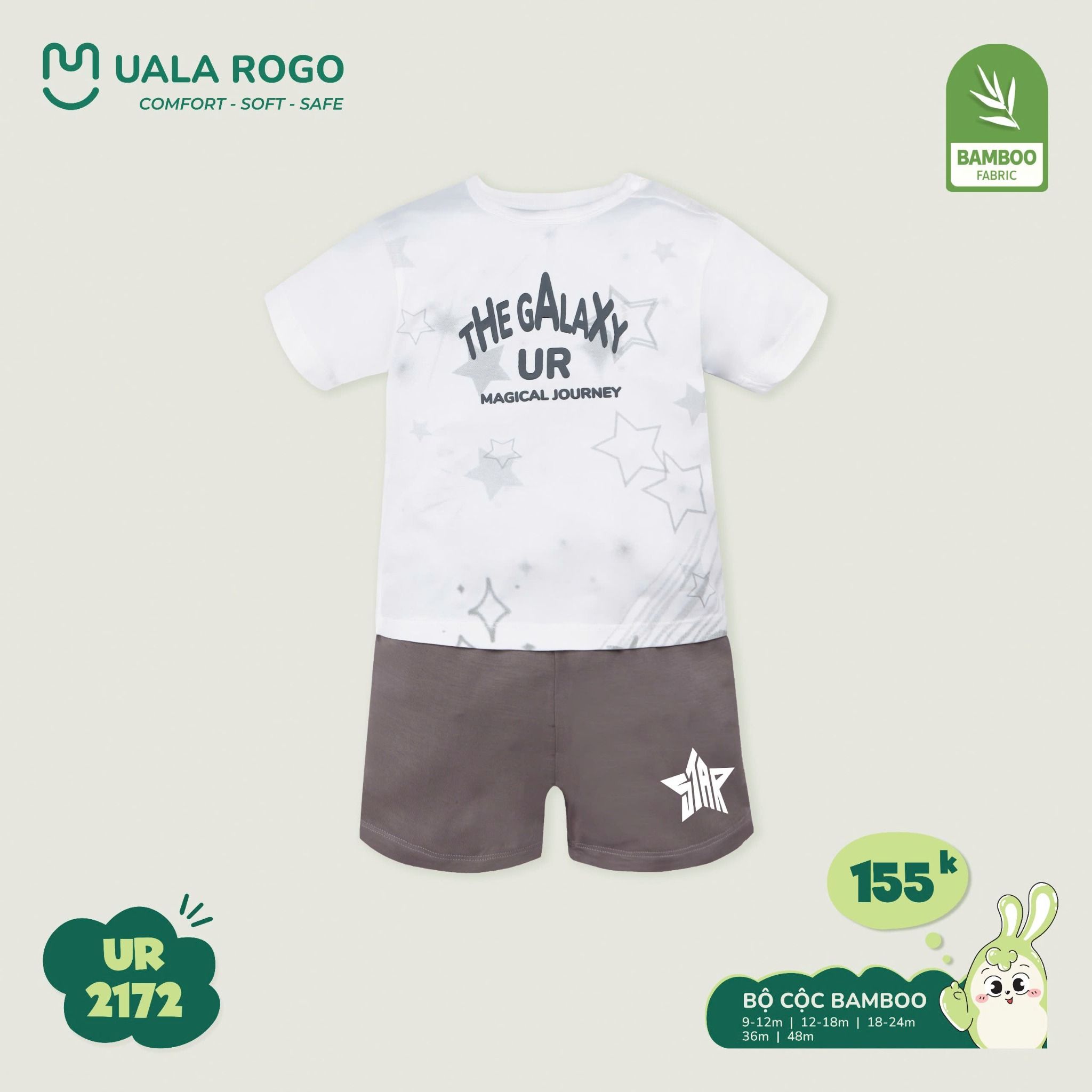  Bộ Cộc Tay Cho Bé UR 2172 