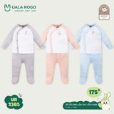  Bộ Sơ Sinh Cho Bé Liền Chân UR 2385 