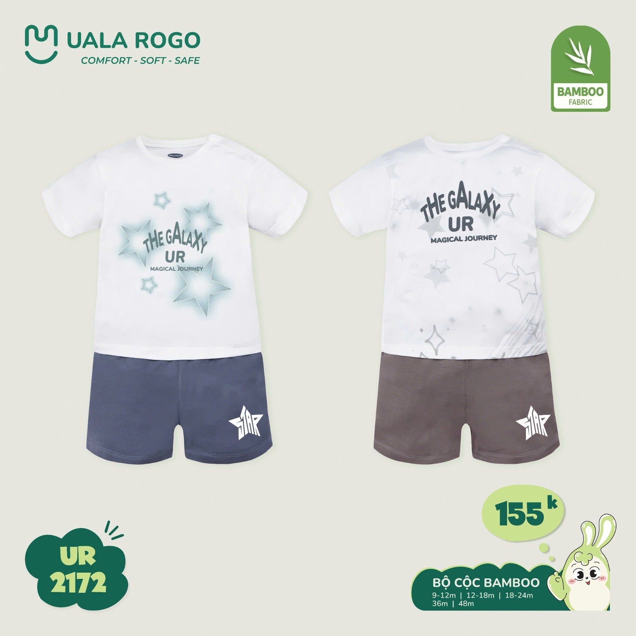  Bộ Cộc Tay Cho Bé UR 2172 