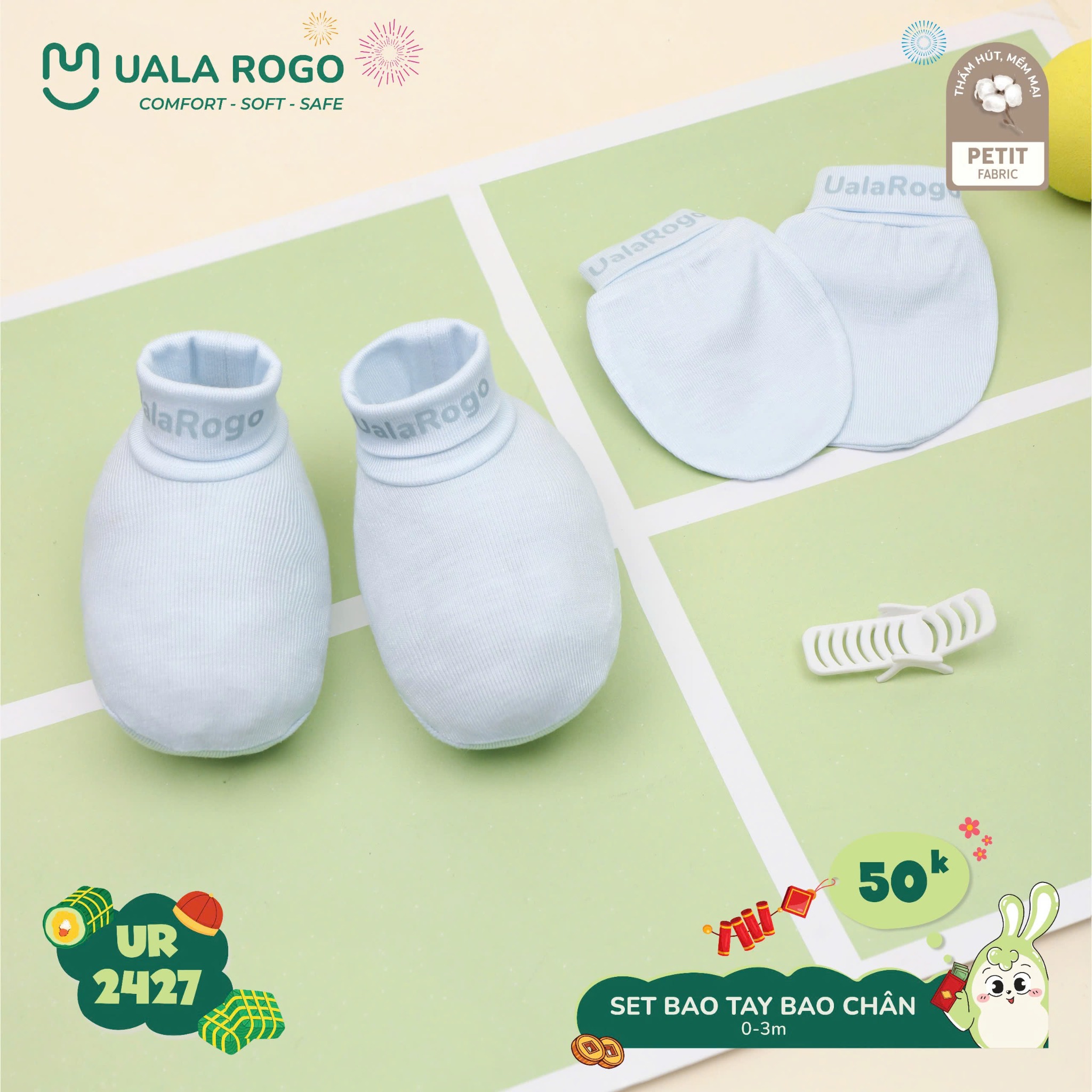 Set Bao Chân Bao Tay UR 2427