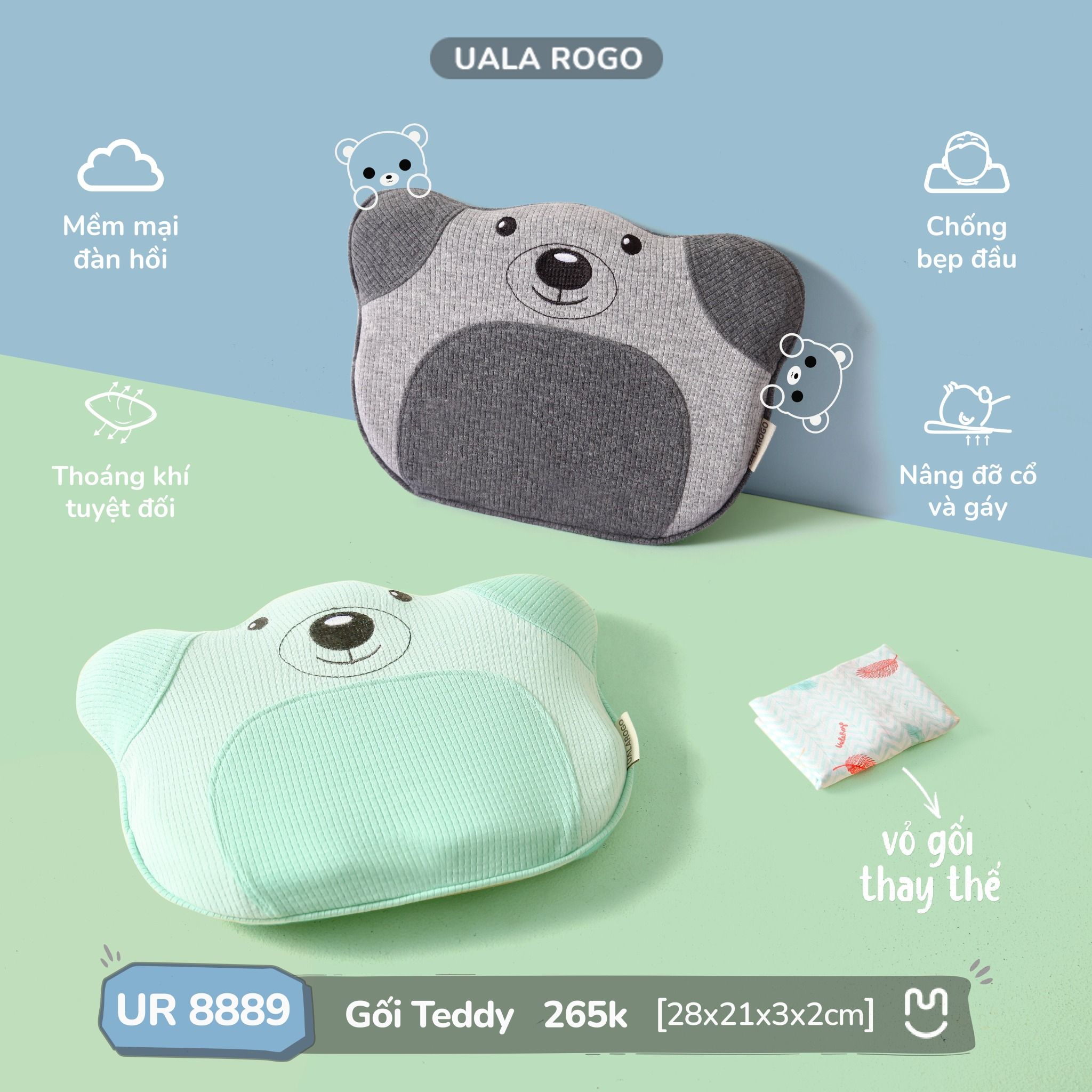  Gối Teddy UR 8889 