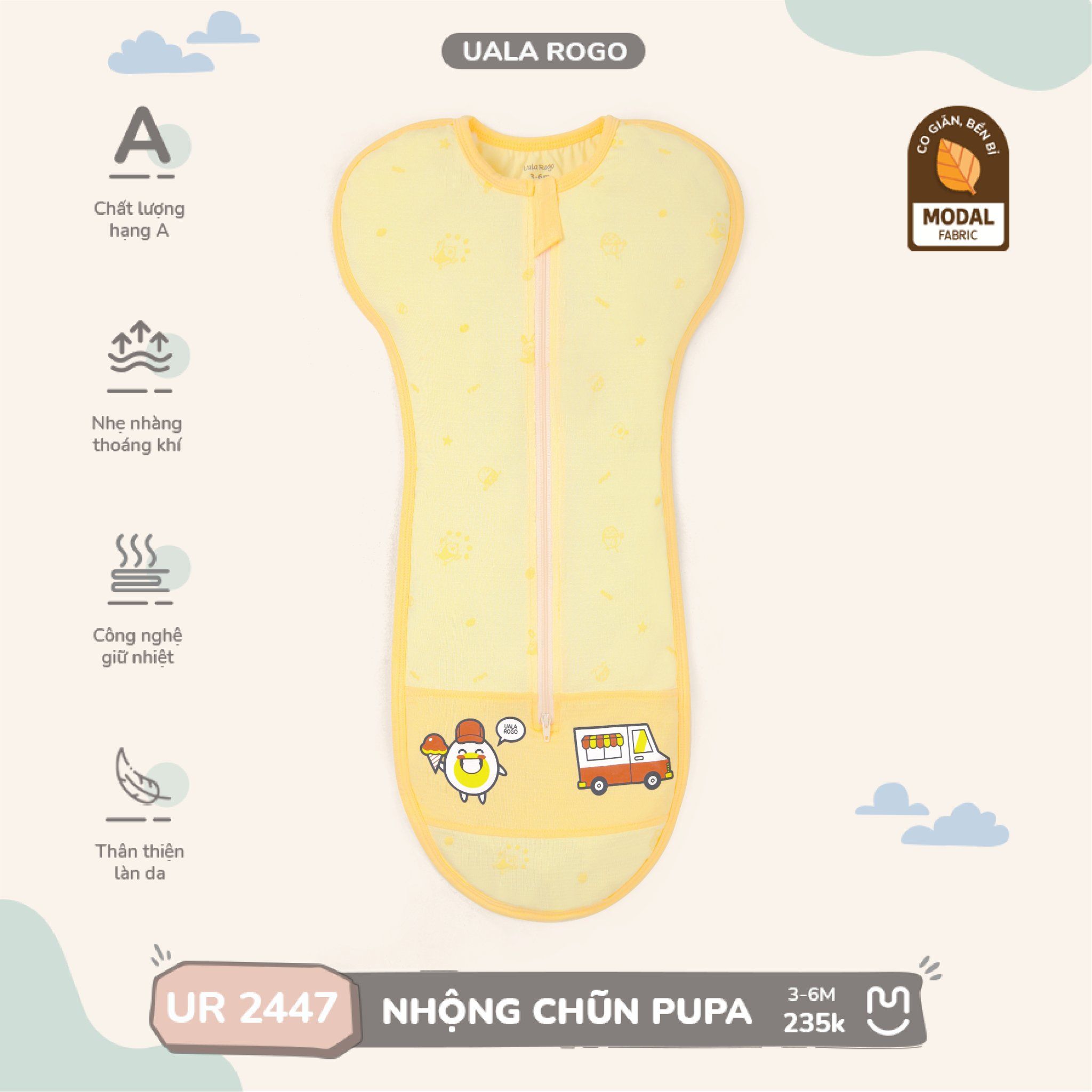  Nhộng chũn PUPA UR 2447 