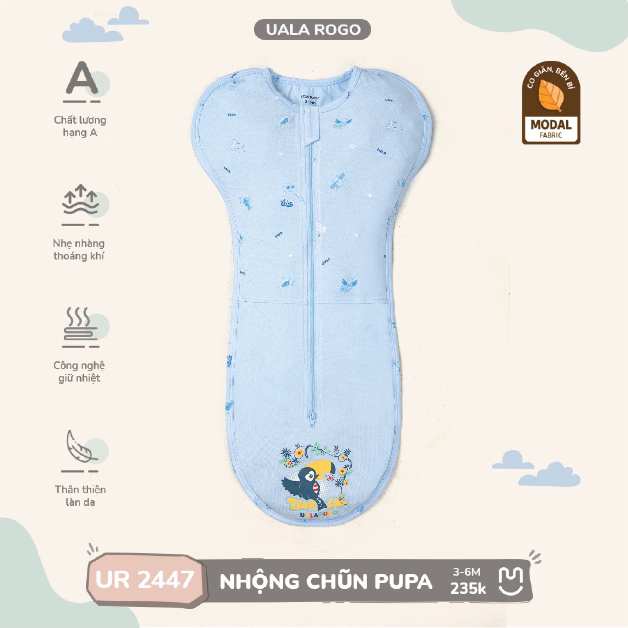  Nhộng chũn PUPA UR 2447 