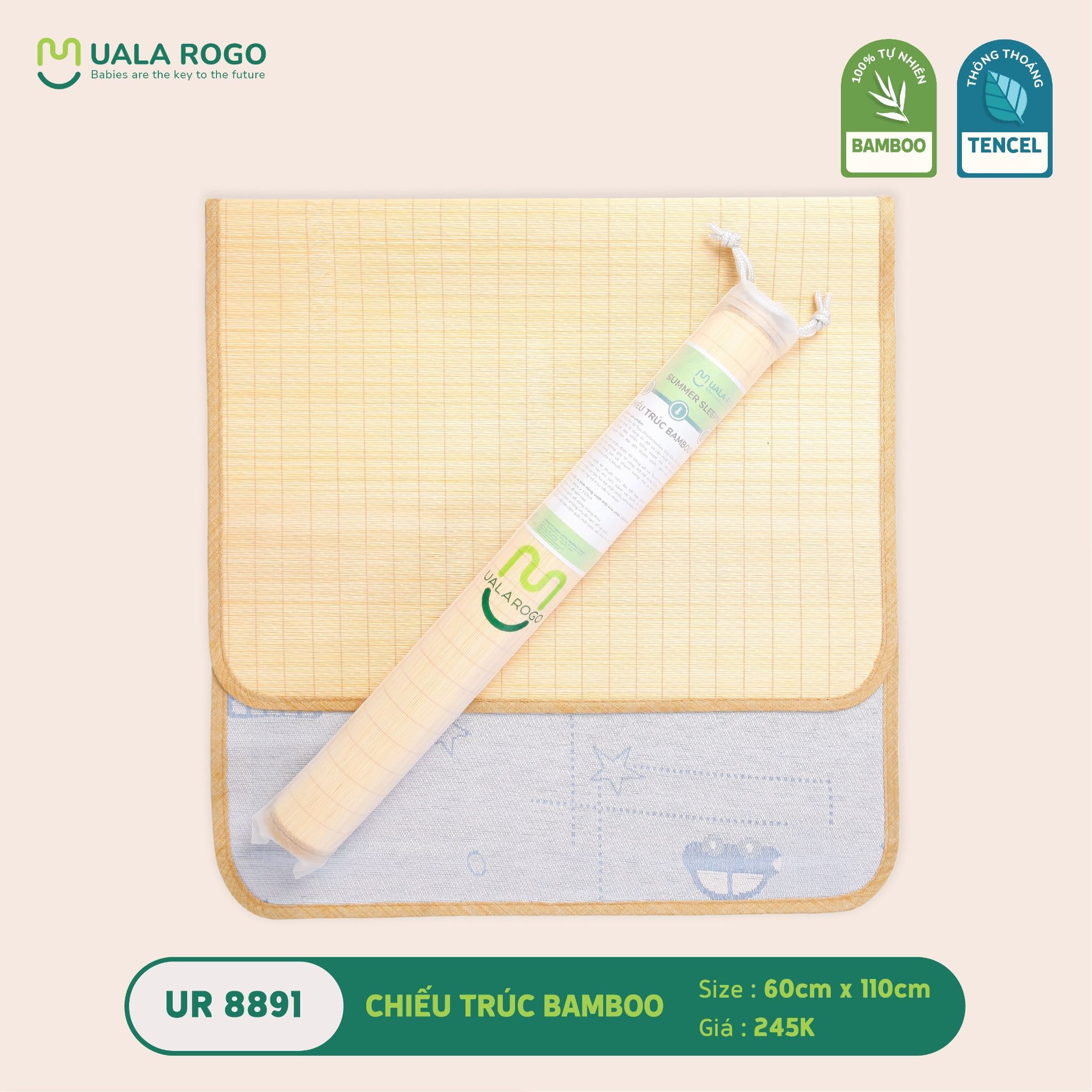  Chiếu trúc bamboo  60x110cm UR 8891 