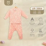  Bộ SS cài chéo cotton nỉ hoạ tiết UR 3984 