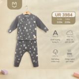  Bộ SS cài chéo cotton nỉ hoạ tiết UR 3984 