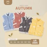  Áo gile cotton nỉ gấu UR 3995 