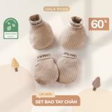  Set bao tay bao chân modal trơn UR 2459 