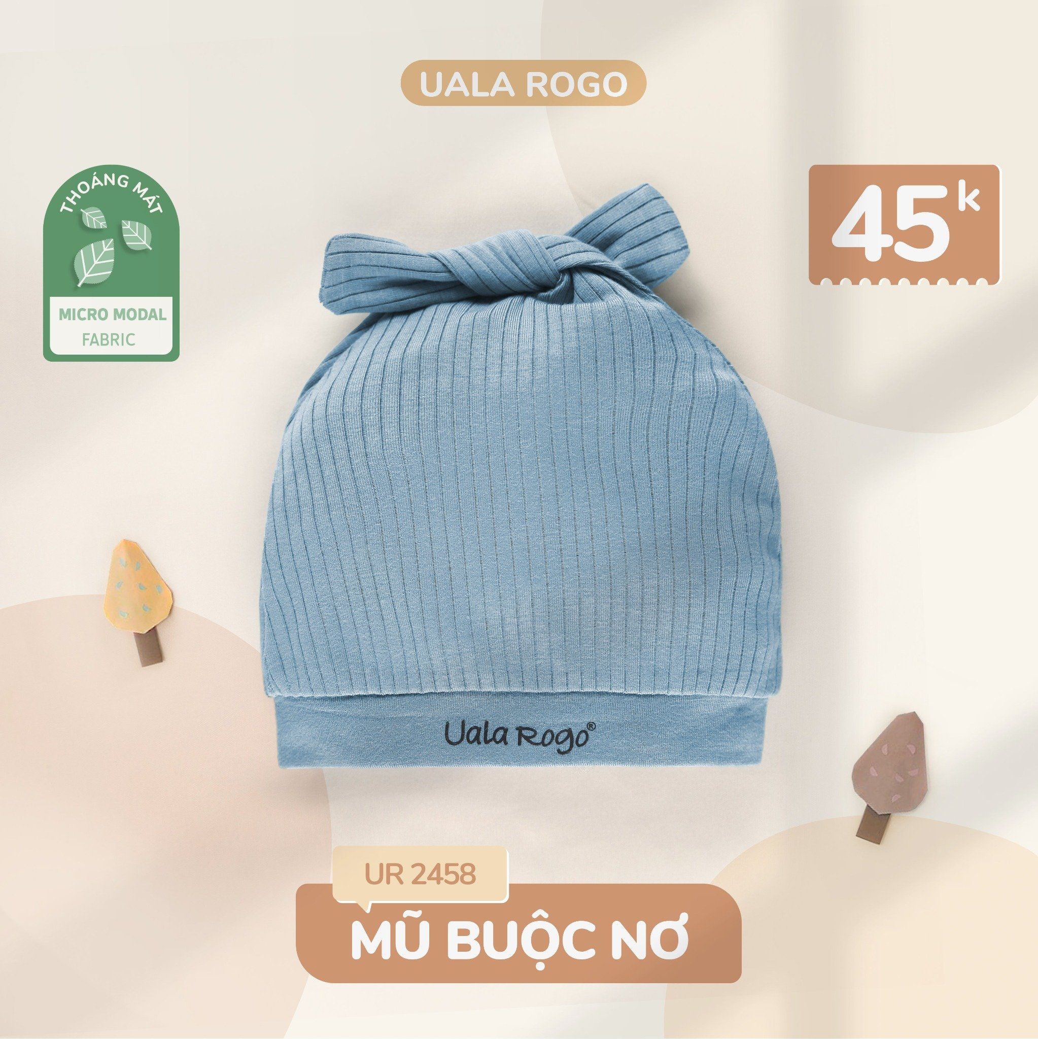  Mũ SS buộc nơ UR 2458 