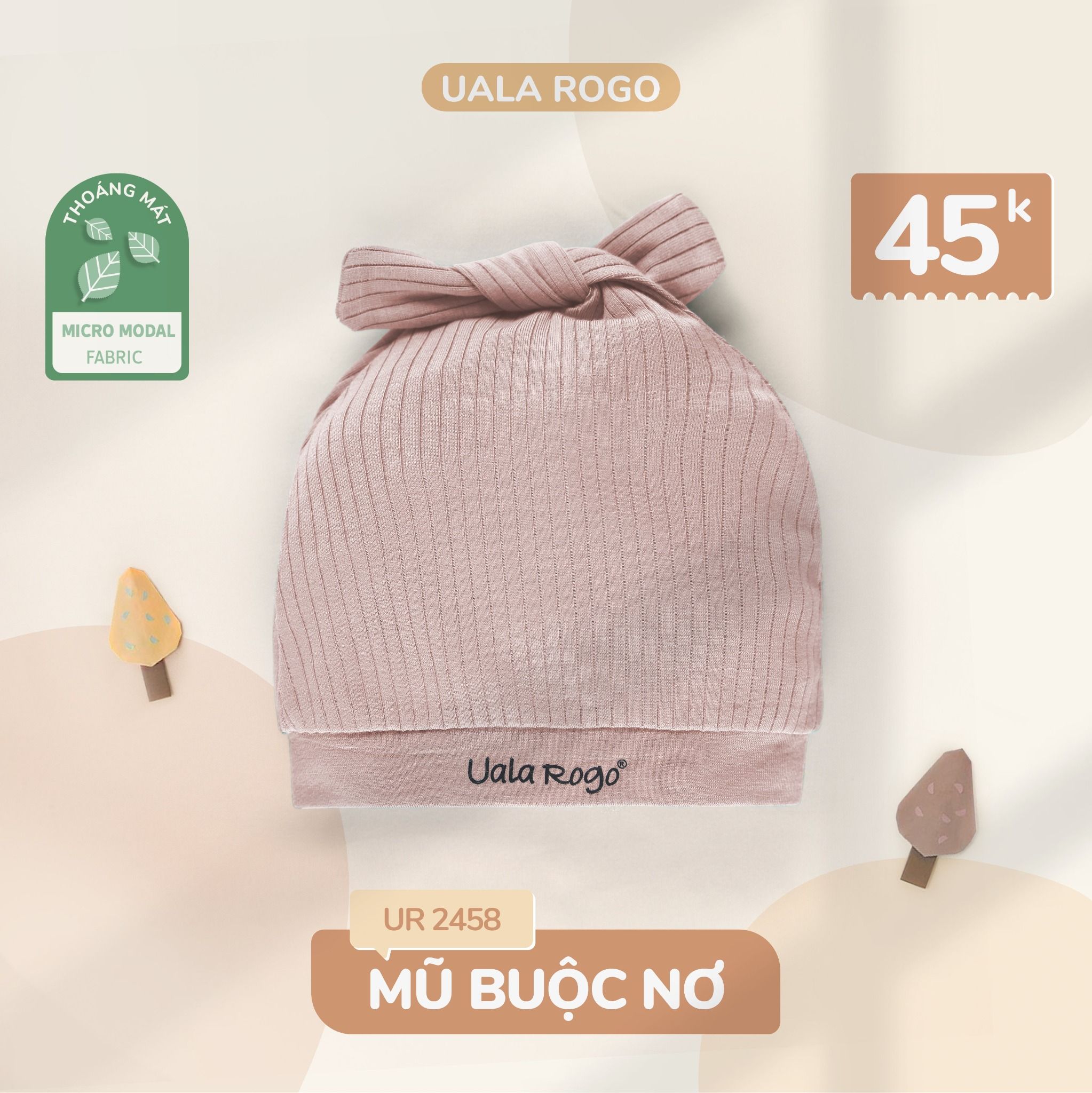  Mũ SS buộc nơ UR 2458 