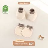  Set bao tay bao chân bamboo phối màu UR 2463 