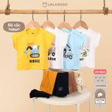  Bộ cộc cotton hoạ tiết xe cẩu UR 3645 