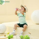  Bộ cộc cotton hoạ tiết chữ UR 3647 