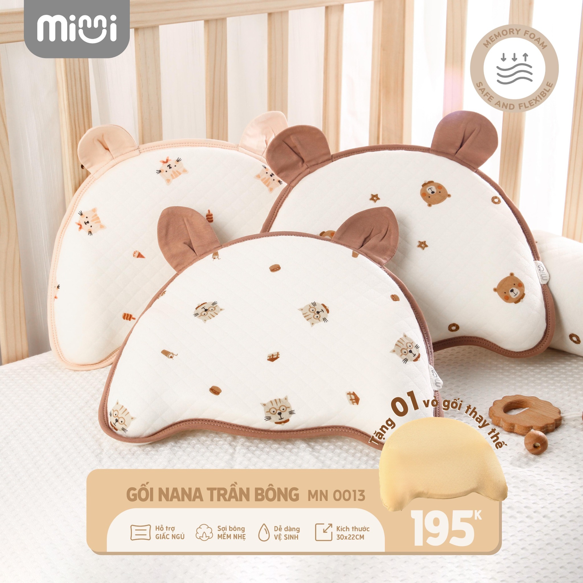 Gối NANA Trần Bông MN 0013