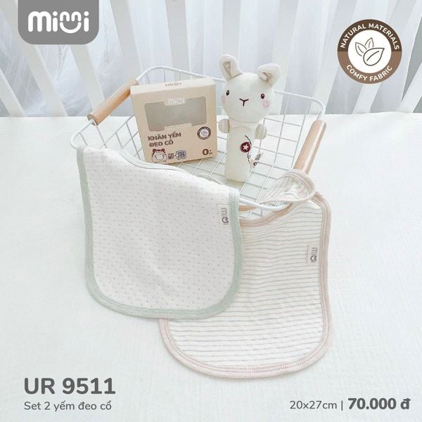  Set 2 yếm đeo cổ UR 9511 