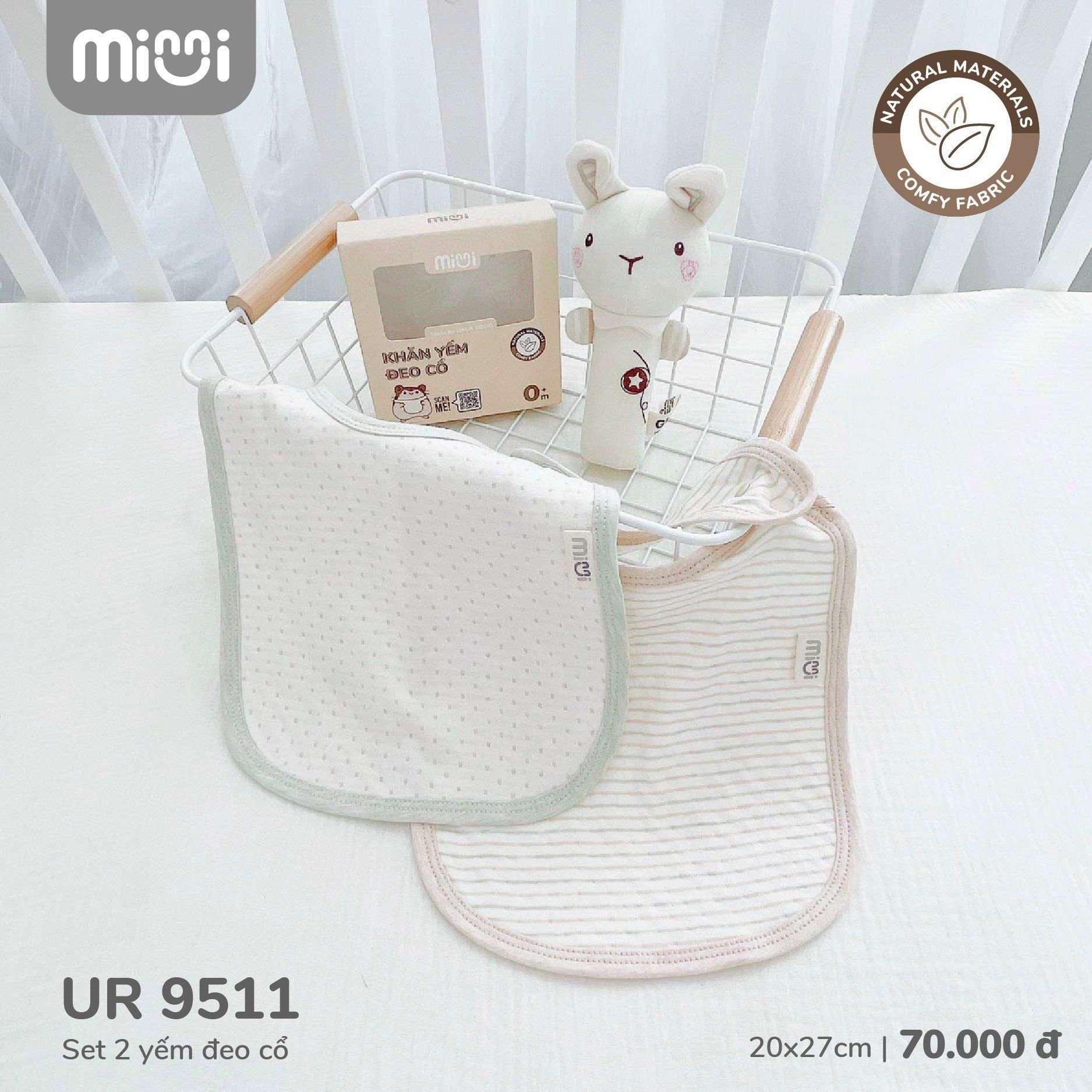  Set 2 yếm đeo cổ UR 9511 