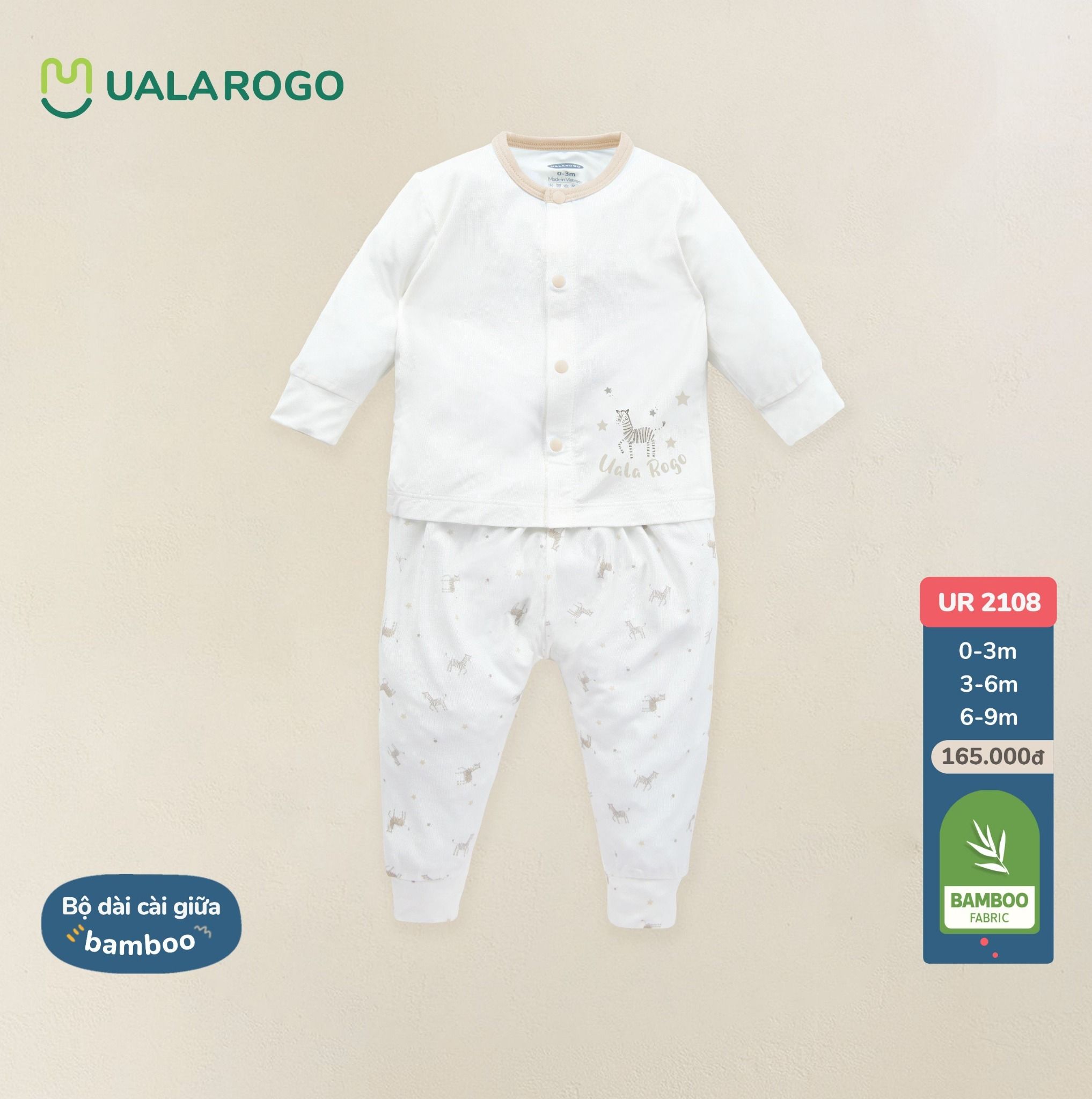  Bộ Sơ Sinh BamBoo UR 2108 