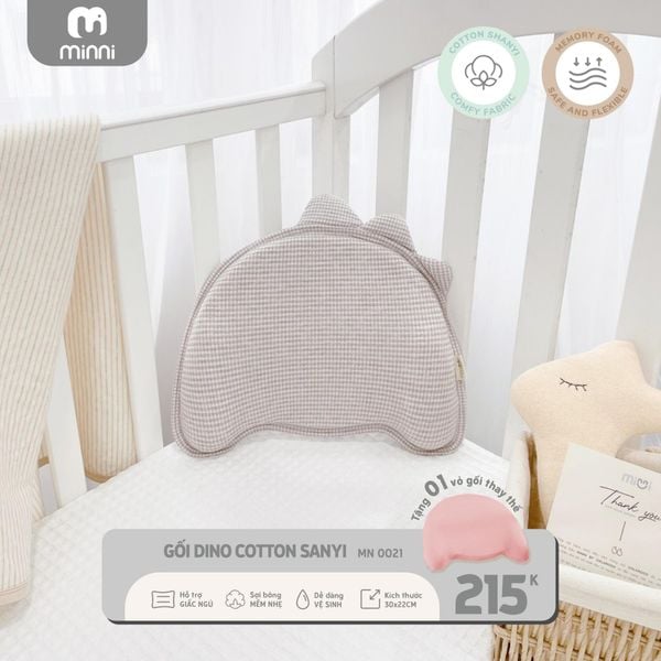  Gối Dino Cotton Sanyi MN 0021 