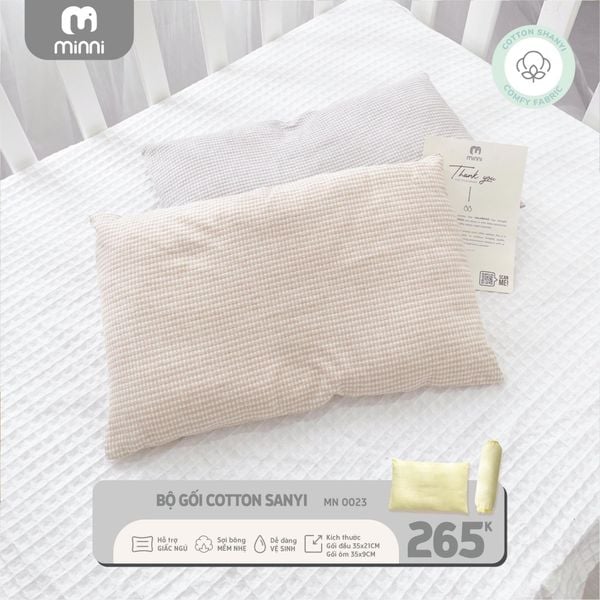  Set Bộ Gối Cotton Shanyi MN 0023 